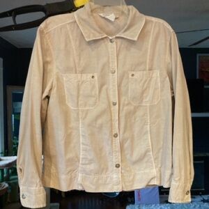 Fresh Produce lightweight snap button jacket. Medium